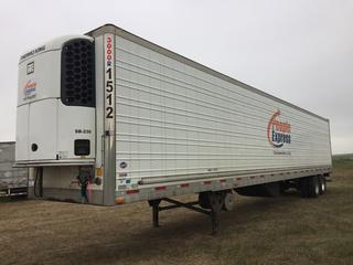 2014 Utility 53' T/A Refrigerated Van Trailer c/w Thermo King Reefer, Unit # 1512, VIN 1UYVS2530EU836617.