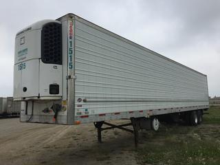 2014 Utility 53' T/A Refrigerated Van Trailer c/w Thermo King Reefer, Unit # 1515, VIN 1UYVS2530EU836620.