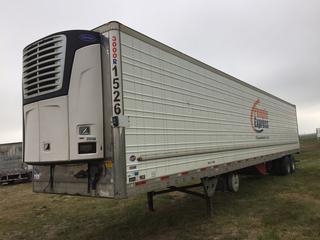 2012 Utility 53' T/A Refrigerated Van Trailer c/w Carrier Reefer, Unit # 1526, VIN 1UYVS2531CU389003.