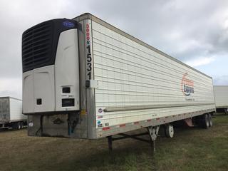 2012 Utility 53' T/A Refrigerated Van Trailer c/w Carrier Reefer, Unit # 1531, VIN 1UYVS2538CU389001.