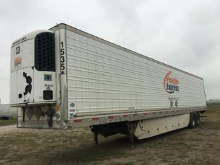 2011 Utility 53' T/A Refrigerated Van Trailer c/w Thermo King Reefer, Unit # 1535, VIN 1UYVS2538BM137005.