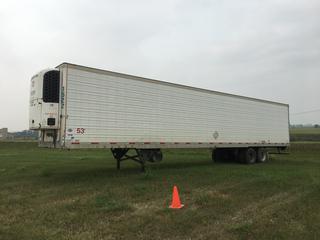2008 Utility VS2RA 53' T/A Refrigerated Van Trailer c/w Thermo King Reefer, Unit # 1522, VIN 1UYVS25368U420608.