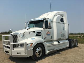 2019 Western Star 5700 XE Truck Tractor 6X4 Drive c/w  Detroit DD15 14.8L Engine, Auto Trans, Air Brakes, Showing 560,369 KMS, Unit # 51204, VIN 5KJJBHDR8KLKU5722.