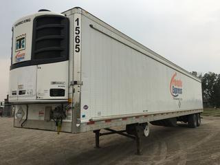 2017 Utility 53' T/A Refrigerated Van Trailer c/w Thermo King Reefer, Unit # 1565, VIN 1UYVS2532H2950019.