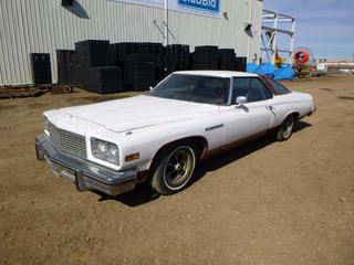 1976 Buick Lesabre Custom c/w 455, A/T, 63,290 Miles, 225/75R15 Tires at 5%, VIN 4P57Y6H547315 *Note: No Rear Brakes, Damage and Rust*