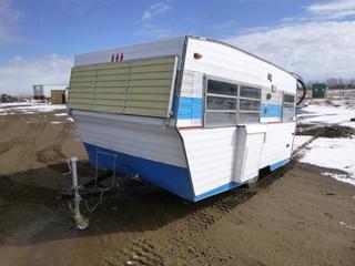 1969 Triple E Travel Insulated Trailer c/w P185/70R13 Tires, Fridge, Stove, Furnace, 13 Ft. 8 In. x 7 Ft. 2 In., VIN 58798  (East Fence)