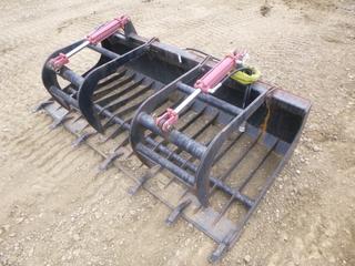 77 In. Hydraulic Grapple For Skid Steer