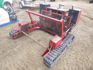 Bid Roll Sod Installer c/w Kohler V-Twin Command 18, 8 In. Tracks *Note: Damage To Idlers*