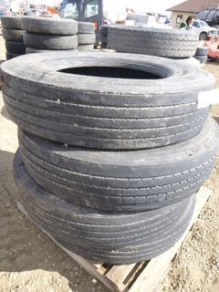 (4) 11R24.5 Tires (Row 1)