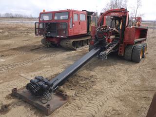 1997 Pro-Drill J30 Directional Drill c/w Diesel, Showing 6,544 Hours, To handle 10 Ft. Drill Stem c/w Case 90XT Skid Steer Body, Diesel, SN JAF0245443, ROPS, Dual Wheeled, 12-16.5, SN 230JMP01L9905  (East Side Wearhouse)