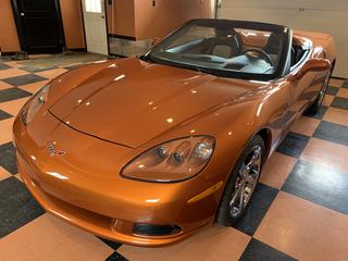 2008 Corvette Z51 Convertible C/w 6.2L V8 SFI, 430HP, 6-Speed Paddle Shift Automatic Transmission, Showing 7460 KM's VIN 1G1YY36W985130438