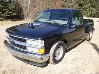 1997 Chevrolet Silverado Custom Drag Truck Regular Cab Step Side, Showing 4731 Miles. VIN 1GCEC14W9VZ184116 