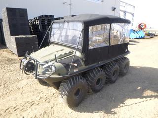 2007 Argo Avenger EFI c/w Kohler, Showing 324 Hours, AT25x-11.50-9 Tires, Removable Cover, 4200 Lb Winch w/ Control, Bracket That Fits On Front and Back, Spare Drive Belt, Spare Tire (No Rim), VIN 2DGLS0BT37NH25980 (North Fence)