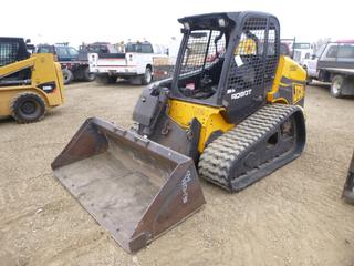 2007 JCB 1110THF Multi Terrain Loader c/w 1,178 Hours, 72 In. Clean Up Bucket, SN SLP111TH7U1316237  *Note: Missing Front Window, No Quick Attach*   (East Fence)