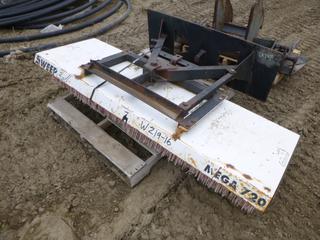 Sweep EX Mega 720 Sweeper Attachment For Skid Steer (Row 4)