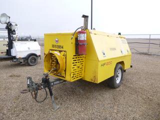 2013 Wacker Neuson HIF 1200 Flameless Heater c/w 6.8L John Deere Engine, Showing 6029.6 Hours, Pintle Hitch, ST235/80R16 Tires, 210/400 Gallon Tank Capacity, VIN 1T9JPHE16DT499918 *Located At Satellite Yard*