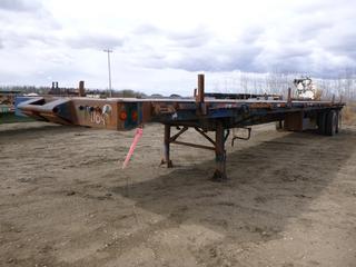 44 Ft. T/A Hiboy c/w Spring Susp, Crank Landing Gear, 2 Legs, 11R24.5 Tires *Note: No VIN, Located Off Site at 607 17 Ave, Nisku, AB T9E 7T2, For More Information Contact Keith at 403-512-2504*