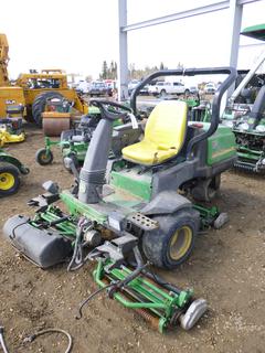 John Deere 2500E E-Cut Hybrid Greens Mower c/w Yanmar 3TNE0-ENIN 4 Cyl Diesel, Showing 4,772 Hours, 20x10.00 Front Tires, 18x10.50-10 Rear Tires, (3) 22 In. Reel, SN TC250ED020200 (East Side Warehouse)