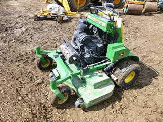 2017 John Deere 652R Quik Trak Stand-On Mower c/w Kohler, 25 HP, Showing 530 Hours, 13x6.50-8 Front Tires, 20x10.00-8 Rear Tires, Side Discharge, SN 1TC652RYVET025055  (East Side Warehouse)