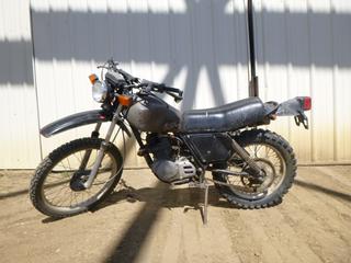 1980 Honda 250S Enduro c/w 16,287 Kms, 3.00-23 Front Tire, 140/80-18 Rear Tire, VIN MD01-5202571 *Note: Engine Turns Over*  (East Side Wearhouse)