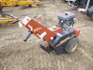 Ditch Witch 100SX Walk Behind Vibratory Plow c/w Wisconsin Robin WI-390, 16x6.50-8 NHS Tires *Note: Running Condition Unknown*  (East Fence)