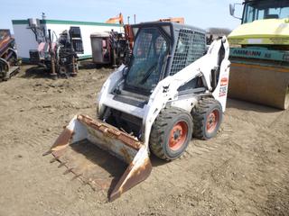 2009 Bobcat Compact Skid Steer c/w Kubota V2607-1 Diesel, Showing 3,182 Hours, Cab, A/C, Joystick, Aux Hyd, 60 In. Digging Bucket, 10.16.5 Tires, SN A3L930006   (East Fence)