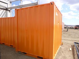 Unused TMG Industrial 9 Ft. Steel Container, Model TMG-SC09, SN SC0900080 *Note: Minor Dent*