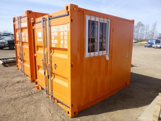 Unused TMG Industrial 8 Ft. Steel Container, Model TMG-SC08, SN SC0800080