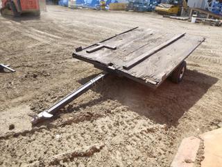 Utility Trailer c/w 1 7/8 In. Ball, 5.70-8 Tires, 93 In. x 72 In. *Note: No VIN*  (East Fence)