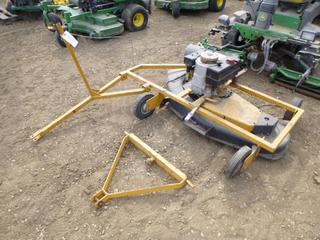 Pull Behind Deck Mower c/w Tecumseh 12 HP Engine, 3 Point Hitch, 46 In. Deck (East Side Warehouse)