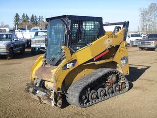 CAT 257B3 Multi Terrain Loader c/w Cab, A/C, Heater *Note: No Key, No Attachment, Blown Motor, Lifting Cylinder Removed* 