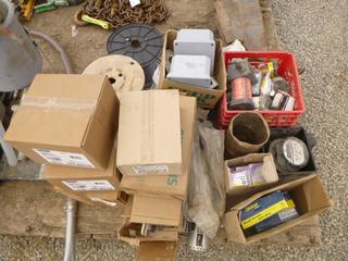 Quantity of Electrical Parts c/o Light Bulbs, Meters, Sub Panel, Wire Etc.