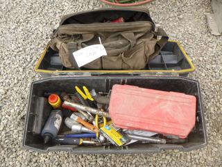 (1) Tool Box c/w Contents & (1) Bag c/w Tool Contents.