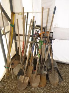 Quantity of Shovels, (Round Top & Square Top).