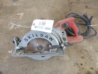 Skil Saw, 120 Volts, 15 A, S/N 504001493, Working Condition Unknown.