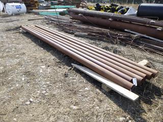 (6) Lengths of Pipe 5"x20'.