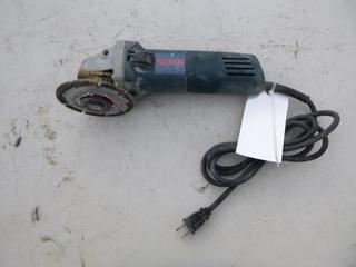 Bosch Grinder, 4 1/2 Blades, 120 Volts, Working Condition Unknown.