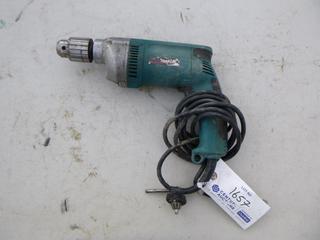 Makita DP4002 1/2" Drill, 120 Volts, Working Condition Unknown.