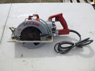 Skil Saw 7 1/4" Saw, 120 Volts, 15 Amps, Working Condition Unknown.