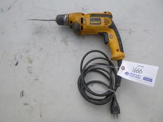 Dewalt DWD110 3/8" Drill, Working Condition Unknown.