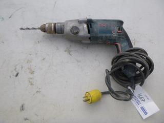 Bosch 1/2" Drill, 120 Volts, Working Condition Unknown.