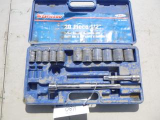 Westward SK12620 Socket Set, Missing Pieces.