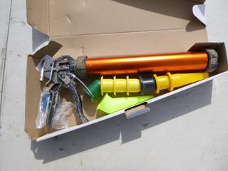 Caulking Gun c/w Accessories. 