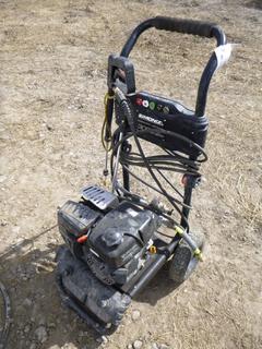 Simoniz 3,000 PSI Gas Pressure Washer, 2.5 HP, Working Condition Unknown.