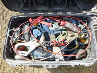 Quantity of Fall Arrest Gear In Container, Not Certified.