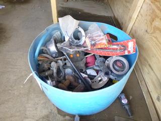 Quantity of Assorted Tire Plugs, Nails, Clamps, Bottle Hose, Trailer Wire Kit And Misc Supplies