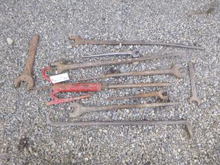 Quantity of Tools Spud Wrenches & (1) Pump, Working Condition Unknown.