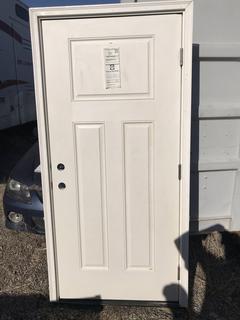 36" x 80" x 7" Pella Entry Door