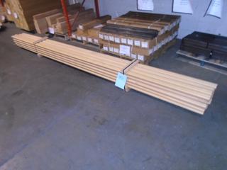 Selling Off-Site -  (20) Oak B Rail 1 5/8"Hx3"W, Lenght 14',  Located At Unit A 8080 36th Street SE Calgary, For Viewing & More Information Please Call Darko At 403-287-1101.