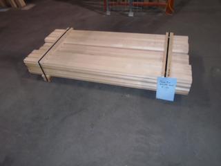 Selling Off-Site -  Quantity of Maple A Rail 1 5/8"Dx2 5/8"W Length 5',  Located At Unit A 8080 36th Street SE Calgary, For Viewing & More Information Please Call Darko At 403-287-1101.